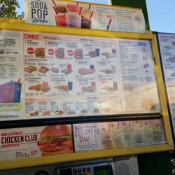 Sonic Drive-In - The menu