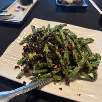 Bushi Bushi Frisco - V4 Sauteed String Beans(Vegetarian) (Spicy) V4 (Spicy) - Chinese Near Me - Frisco, Texas