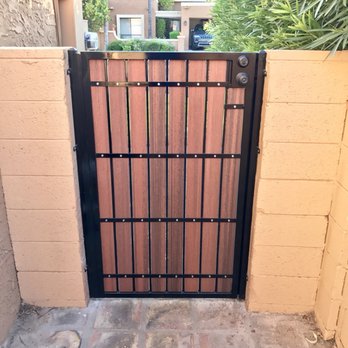 Just Gates - Inside of the gate with supports - Fences & Gates Near Me - Litchfield Park, Arizona Just Gates - Inside of the gate with supports - Fences & Gates Near Me - Litchfield Park, Arizona