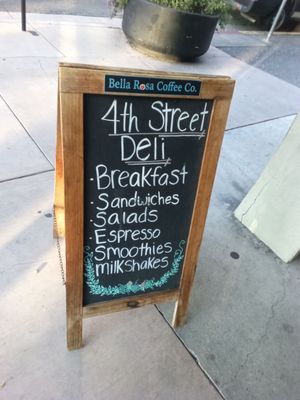 Menu photo 2 Fourth Street Deli Santa Rosa, CA Menu photo 2 Fourth Street Deli Santa Rosa, CA