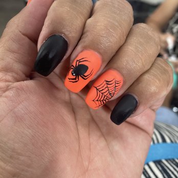 Q's Spa & Nail Bar - Vicky did color and Jen hooked up the design. I am loving it. Thank you girls you kick butt. - Nail Salons Near Me - Santee, California Q's Spa & Nail Bar - Vicky did color and Jen hooked up the design. I am loving it. Thank you girls you kick butt. - Nail Salons Near Me - Santee, California