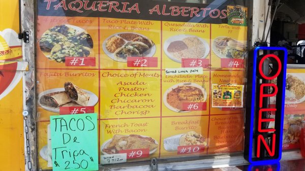Menu photo 5 Taqueria Albertos Fort Worth, TX Menu photo 5 Taqueria Albertos Fort Worth, TX