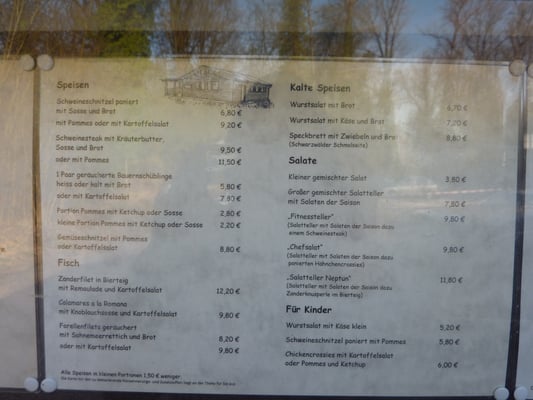 Menu photo 2 Restaurant Fischerhütte Albbruck, BW