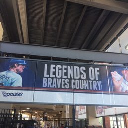 Entrance into the stadium