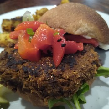 The Bark - Josefina black bean burger - Vegan Near Me - Tallahassee, Florida