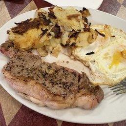 New York Steak and Eggs