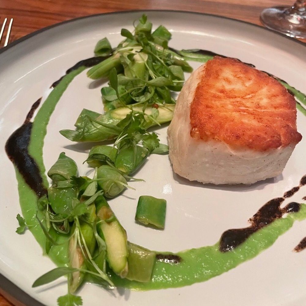 WYLD - The halibut special was incredible, with sugar snaps, snow peas, asparagus and yuzu vinaigrette - New American Near Me - Avon, Colorado WYLD - The halibut special was incredible, with sugar snaps, snow peas, asparagus and yuzu vinaigrette - New American Near Me - Avon, Colorado