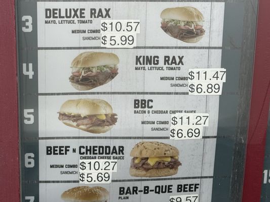 Menu photo 2 Rax Restaurant Circleville, OH