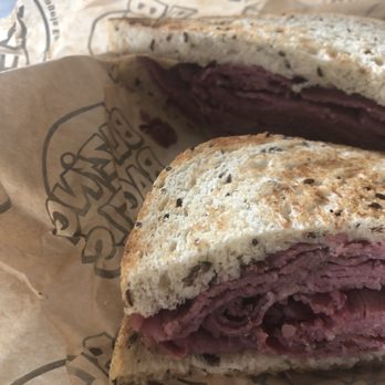 Blazing Bagels - Pastrami sandwich had no sauerkraut and no mustard on it. Just pastrami and bread. - Bagels Near Me - Seattle, Washington