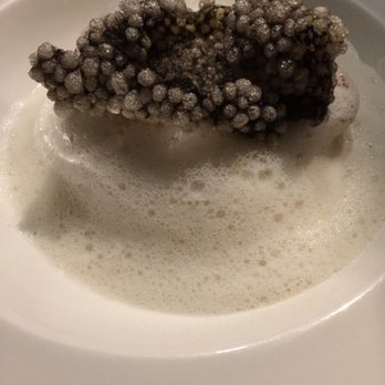 Stage Restaurant - Crispy black sesame tapioca with foam n ice cream - New American Near Me - Honolulu, Hawaii Stage Restaurant - Crispy black sesame tapioca with foam n ice cream - New American Near Me - Honolulu, Hawaii