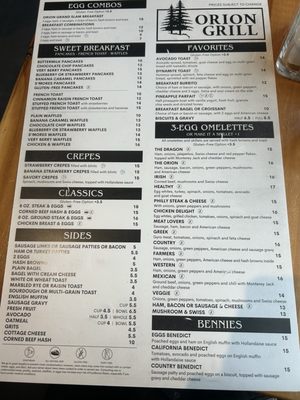 Menu photo 2 Orion Grill Lake Orion, MI Menu photo 2 Orion Grill Lake Orion, MI