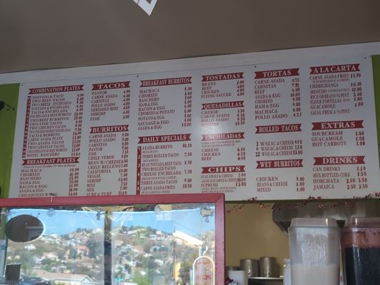 Menu photo 8 Don Jilberto's Mexican Food Spring Valley, CA