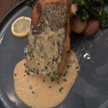 Ember and Elm - Crispy Skin Salmon - Breakfast & Brunch Near Me - Pigeon Forge, Tennessee