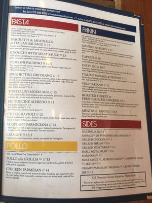 Menu photo 1 Mandola's Italian Bee Cave, TX