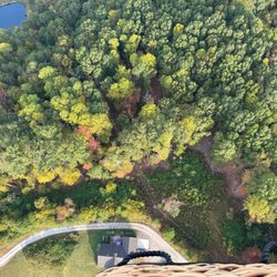 Balloons Over Asheville - View from the basket!