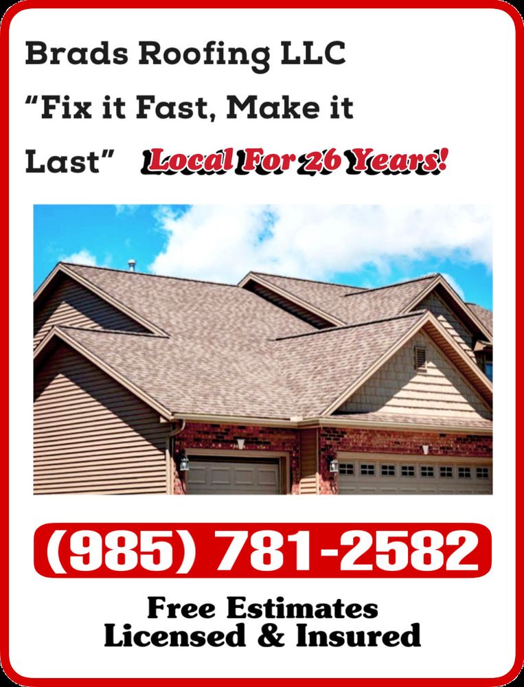 Slide of Brads Roofing