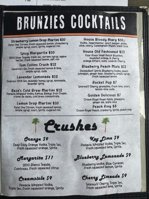 Menu photo 6 Brunzies Indiana, PA