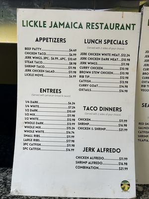 Menu photo 3 Lickle Jamaica Restaurant Maywood, IL Menu photo 3 Lickle Jamaica Restaurant Maywood, IL