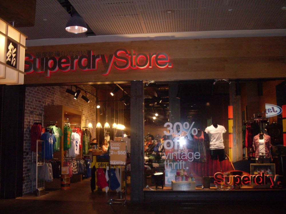 SUPERDRY. Melbourne Central, 211 Latrobe Street, Melbourne Victoria