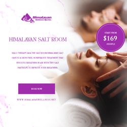 Himalayan Wellness Spa - $169.00 Couple Massage in Himalayan Salt Room Therapy.