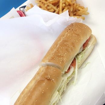 Submarine Tender - The sheer size of the super sub - 6"! Fries on the side too, of course! - Sandwiches Near Me - Forest Park, Illinois