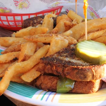 Sam's Beach Bar - patty melt - Seafood Near Me - Hudson, Florida Sam's Beach Bar - patty melt - Seafood Near Me - Hudson, Florida
