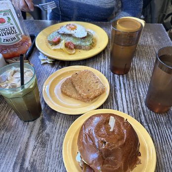 Eggcellent Cafe - Avocado Truffle Toast SUNRISE SAMMIES - Coffee & Tea Near Me - Philadelphia, Pennsylvania