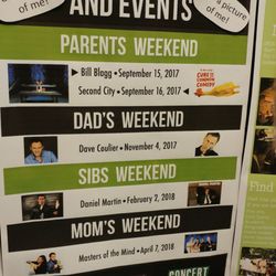 Ohio University - Looking forward to all of these. But especially Mom's weekend