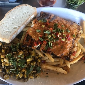 California Fish Grill - Mahi mahi with peri peri sauce - Seafood Near Me - Brea, California