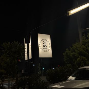 2145 Eats - Street signage - Pizza Near Me - Costa Mesa, California