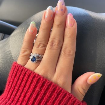 Pisces Nail studio - Colorful Valentines Nails done by Tania - Nail Salons Near Me - Cypress, California Pisces Nail studio - Colorful Valentines Nails done by Tania - Nail Salons Near Me - Cypress, California
