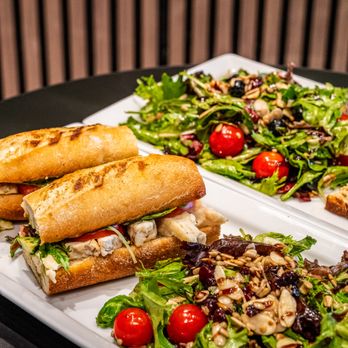 Pappalecco - Salad with Prosciutto & Chicken Panini Sandwich - Italian Near Me - Las Vegas, Nevada Pappalecco - Salad with Prosciutto & Chicken Panini Sandwich - Italian Near Me - Las Vegas, Nevada
