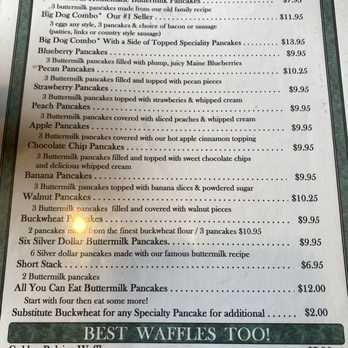 Golden Griddle Pancake House - Menu May 2025 - Breakfast & Brunch Near Me - North Myrtle Beach, South Carolina