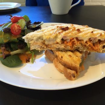 KrungThep Tea Time - Satay Satay sandwich with a side salad - Tea Rooms Near Me - Winter Park, Florida