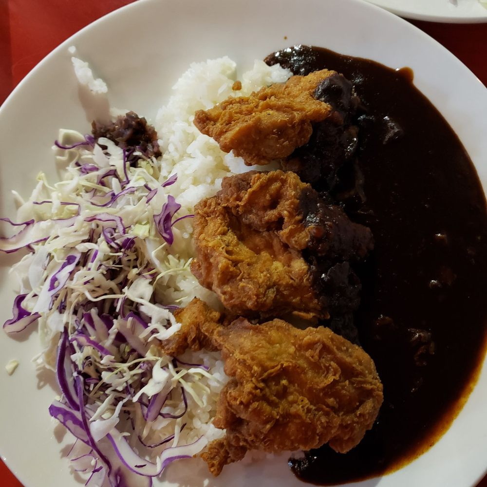 Dela Curo Curry - Black Curry Chicken $15.50-chicken is lightly battered and very fresh. Black curry is flavorful. - Sandwiches Near Me - Berkeley, California Dela Curo Curry - Black Curry Chicken $15.50-chicken is lightly battered and very fresh. Black curry is flavorful. - Sandwiches Near Me - Berkeley, California