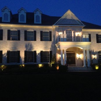 Marsea Services - the front of a home at night - Landscaping Near Me - Leesburg, Virginia