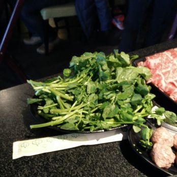 Happy Lamb Hot Pot - Watercress - $3.25 House Beef Meatballs - $5.50 - Mongolian Near Me - Edison, New Jersey Happy Lamb Hot Pot - Watercress - $3.25 House Beef Meatballs - $5.50 - Mongolian Near Me - Edison, New Jersey