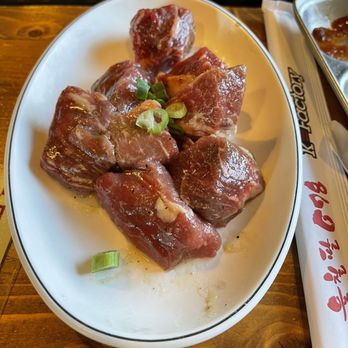 K-BBQ Factory - Cubed beef - Korean Near Me - Duluth, Georgia