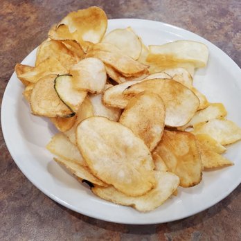 Blackberry Cafe - Side of homemade potato chips that came with the triple Decker Club. Huge portion! - Breakfast & Brunch Near Me - Chandler, Arizona