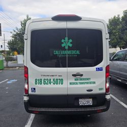 Cali Van Medical Transportation - Reliable and efficient non emergency medical transportation for wheelchair and gurney transport