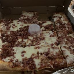 Bacon Sicilian pie Bacon Sicilian pie