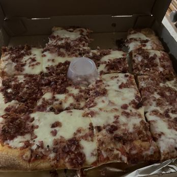 Buontempo Bros Pizza - Bacon Sicilian pie - Pizza Near Me - Bel Air, Maryland Buontempo Bros Pizza - Bacon Sicilian pie - Pizza Near Me - Bel Air, Maryland