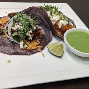 Anafre - Mole tacos on blue corn tortillas. - Mexican Near Me - Washington, DC, District of Columbia Anafre - Mole tacos on blue corn tortillas. - Mexican Near Me - Washington, DC, District of Columbia