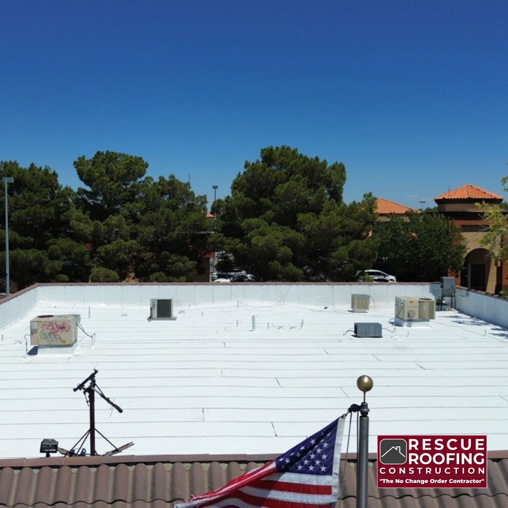 Slide of Rescue Roofing Construction