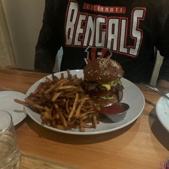 Crown Republic Gastropub - Burger and fries galore - Gastropubs Near Me - Cincinnati, Ohio
