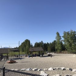 Ponderay Petsafe Dog Park - Large Dog Area looking south