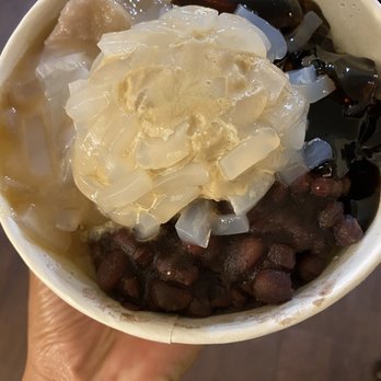 Coffee or Tea? - Custom Shave Ice!  Coffee ice cream, coffee jelly, lychee jelly, fresh taro, red bean - Coffee & Tea Near Me - Honolulu, Hawaii