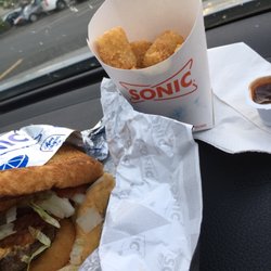 Sonic Drive-In - Texas toast burger