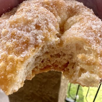 Dot & Dough - Vanilla cream malsada: cinnamon sugar top fried pastry - Desserts Near Me - Eastvale, California