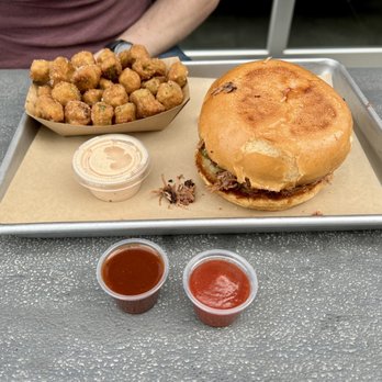 Smok Barbecue - Chopped Brisket Sandwich - Barbeque Near Me - Denver, Colorado